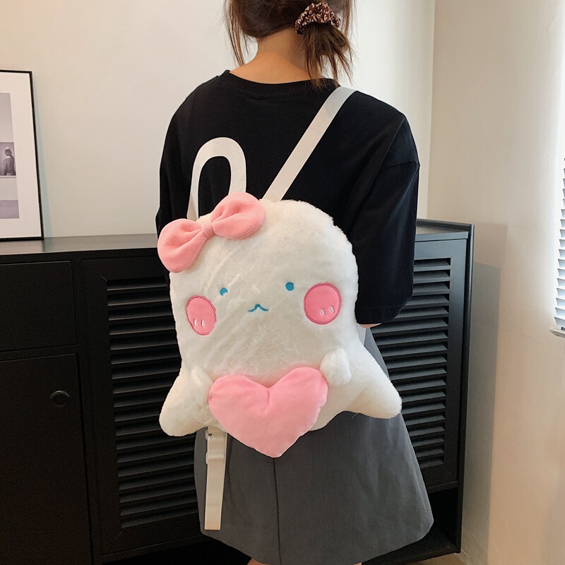 小額卸売りの玉桂犬のぬいぐるみのリュックサックの女の子のかわいいクロミの肩の斜めのショルダーバッグの親子プレゼント|undefined