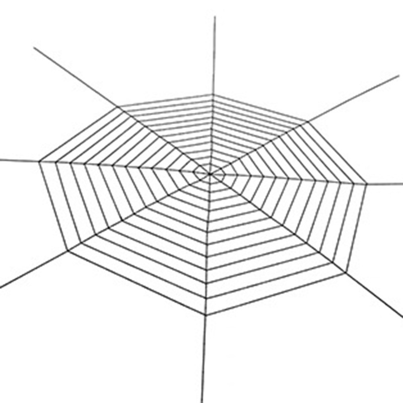 12 vueltas 5 m negro 150g