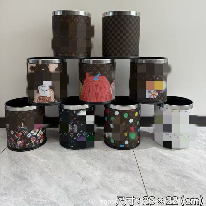 Medieval Style Series of Trash Cans, Ten Styles Available, No Gift Box, a Must-Have for Home Furnishings, Medieval Style
