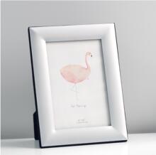 现代简约朴素金属相框摆出婚纱相片高级感可激光刻字批发厂价