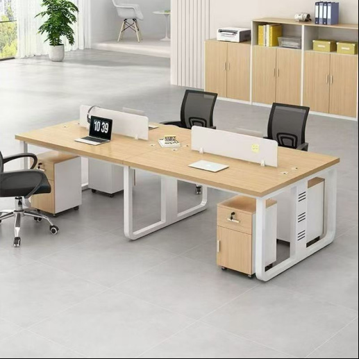 Office Staff Desk, Multi-Person Conference Table, Simple Training Table, Simple Work Desk, Office Desk and Chair Set