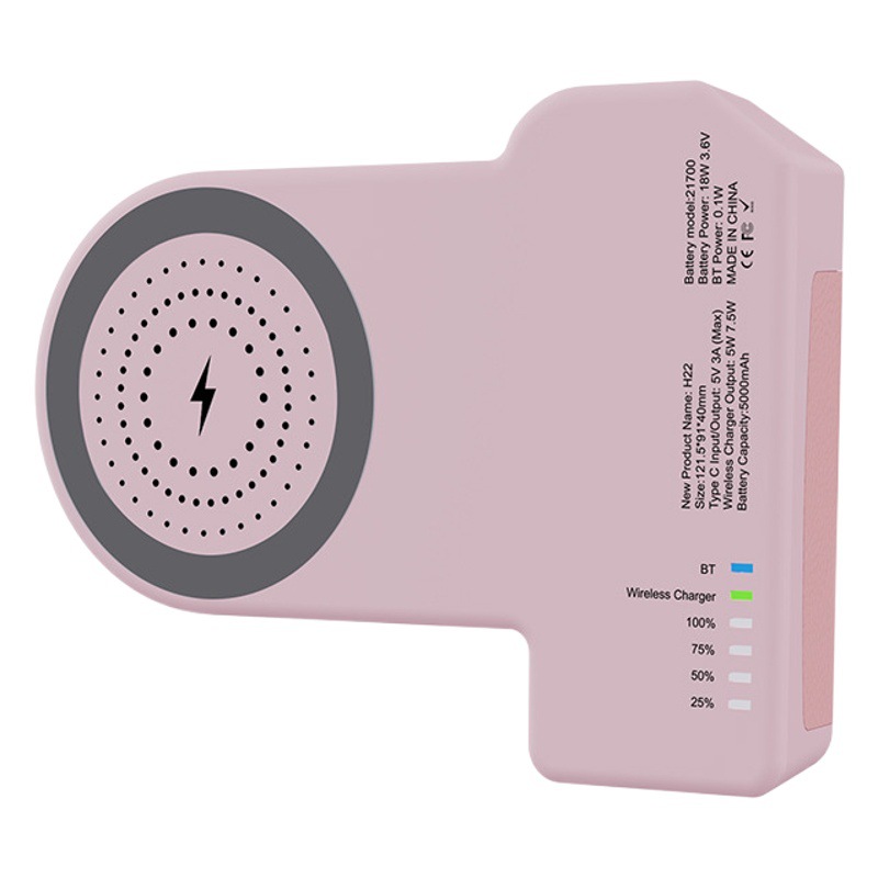 Nueva Barra de carga inalámbrica multifuncional de la Cámara de Bluetooth del soporte 5W 5000mAh W del teléfono móvil con la batería