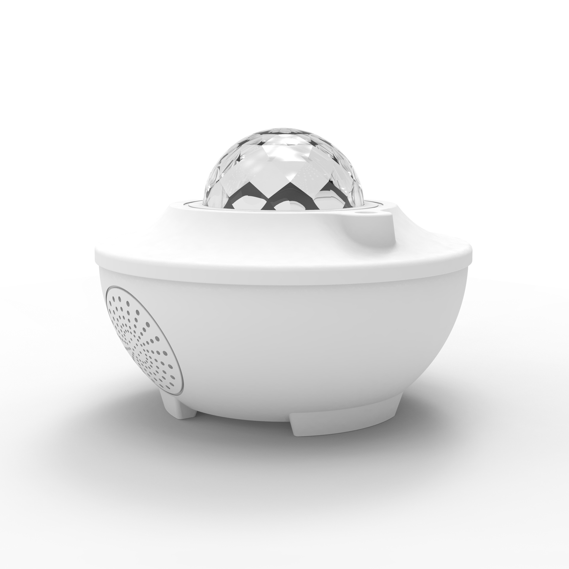 厂家加工定制新全彩音乐星空投影灯免费加印LOGO小夜灯双喇叭音箱