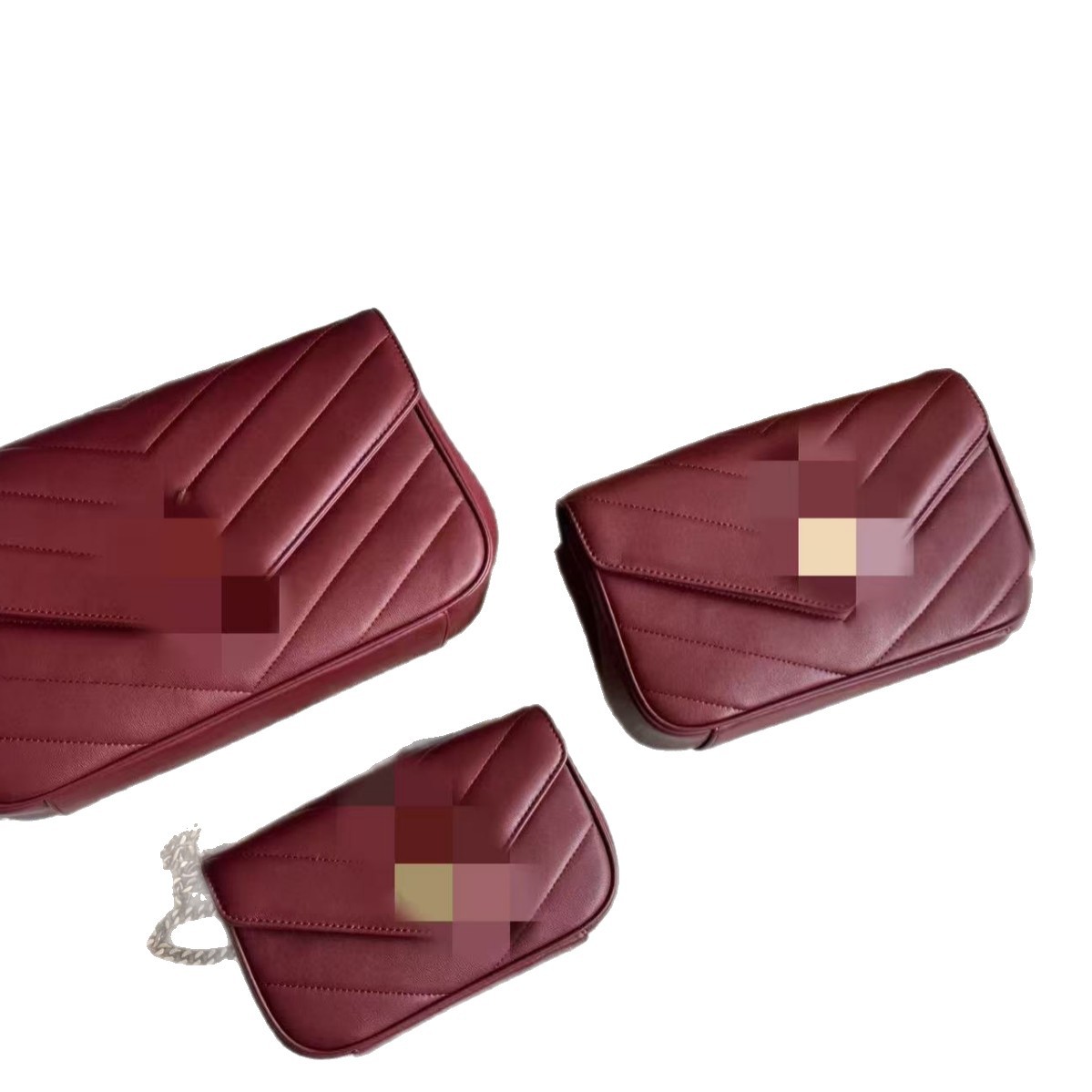 2025 nueva moda versátil sobres de cuero bolsos de cadena bolsos de hombro de alto nivel bolsos de mujer