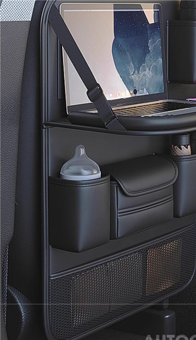 Car Seat Back Storage Bag Hanging Bag Car Storage Seat Rear Storage Rack Car Small Table Supplies
