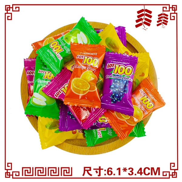 100 servings of fruit juice gummies 60 pieces【Malaysia】