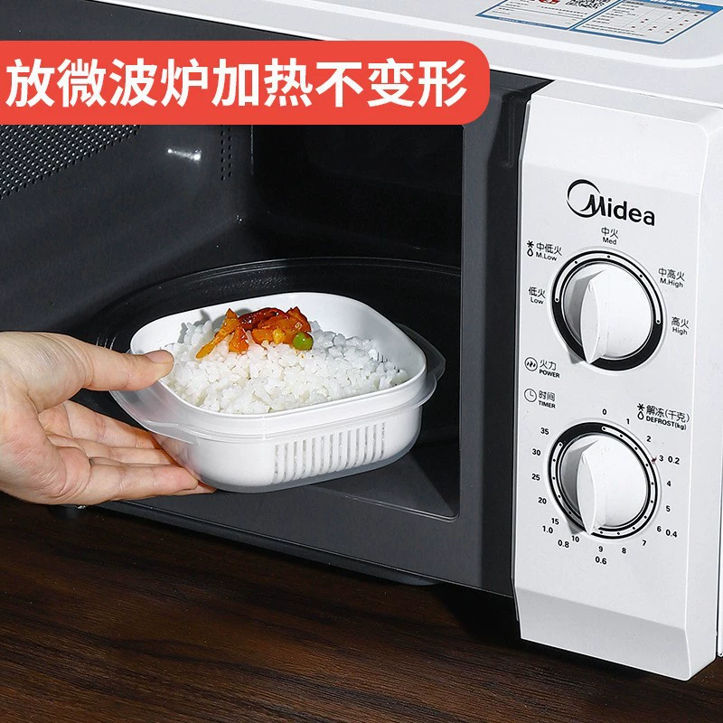 Japanese -style brown rice contains frozen box refrigerator storage small lunch box fruits and fruits fresh box lunch storage box