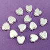 Retro beads from pearl heart-shaped, accessory, flowered