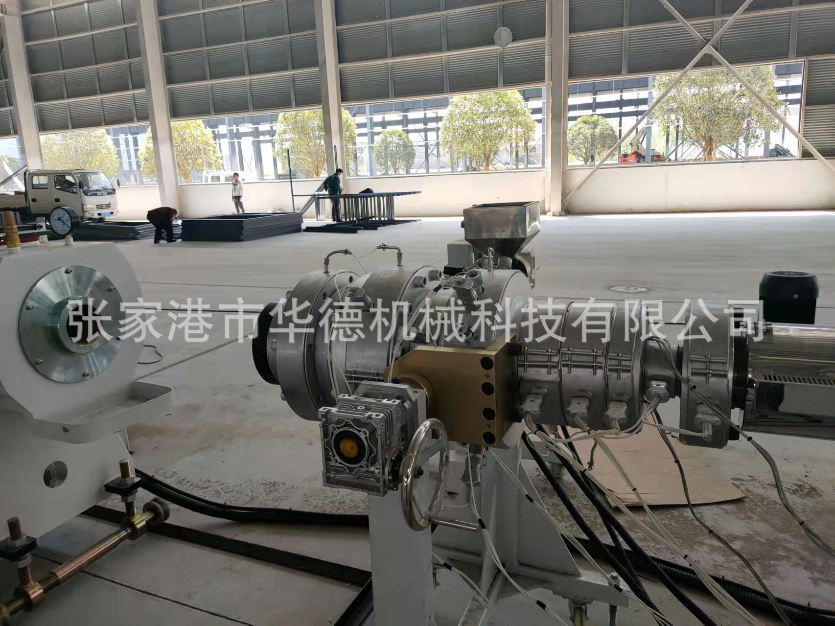 HDPE water supply mining pipe extruder HDPE water supply mining pipe extruder
