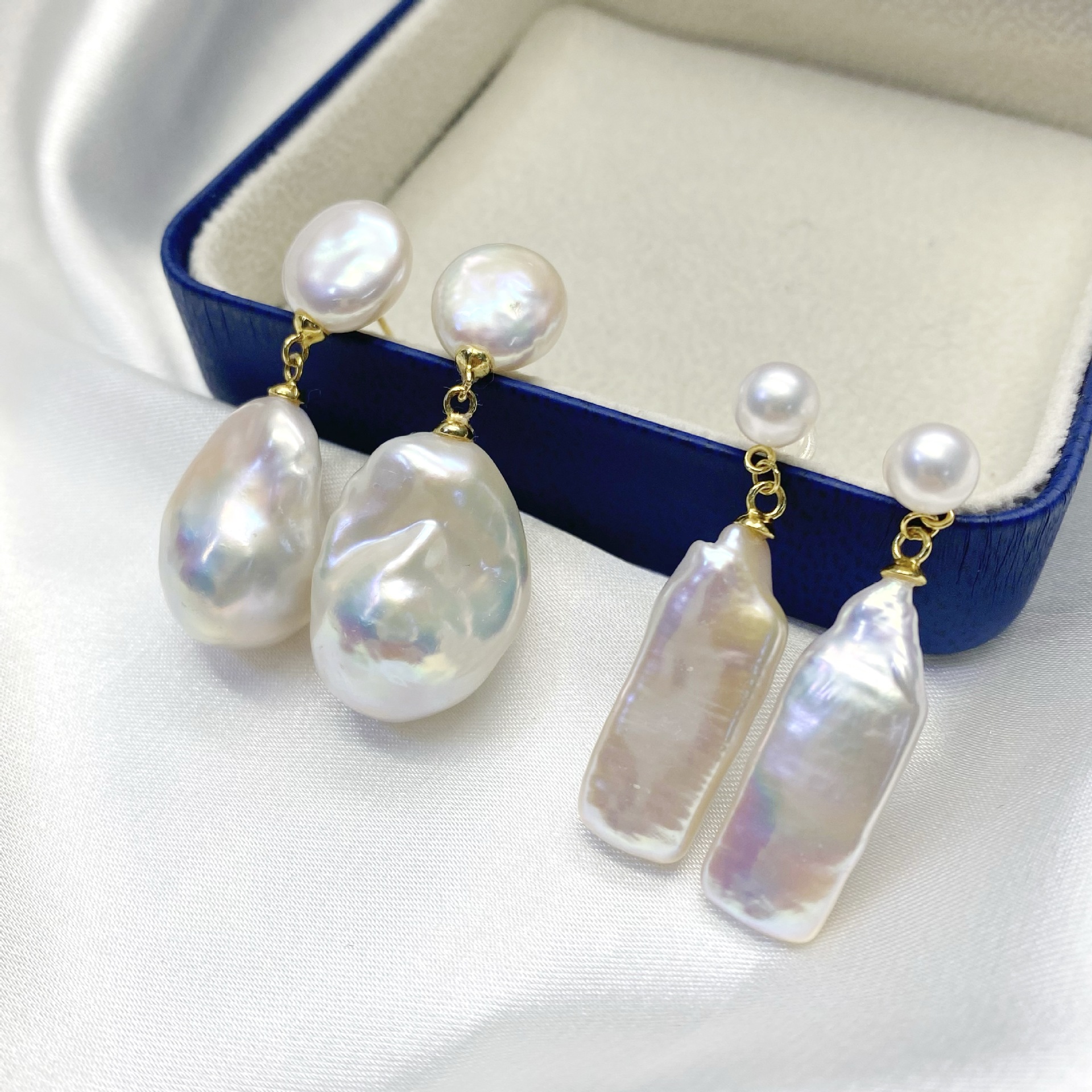 �ް���˲�Ů�� ��������Ƽ�s925��tianȻ��ˮ����˫�������׹