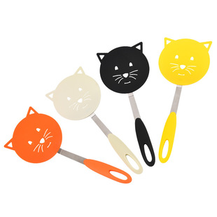 Factory wholesale nylon spatula spatula cat cartoon Chinese stir-fry spatula household kitchen cooking spatula kitchenware