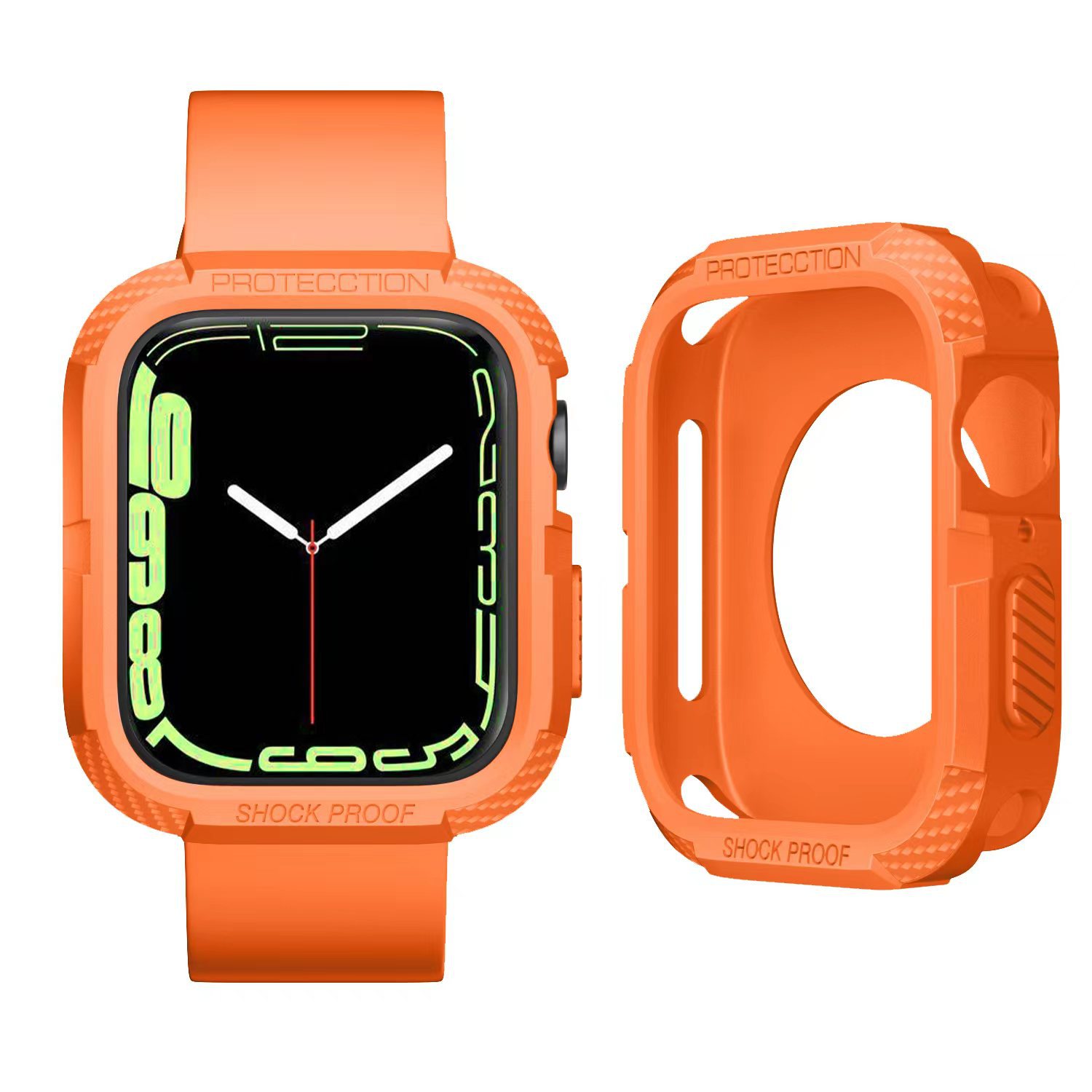 Aplicable a Apple Watch8 generación funda protectora Apple caso TPU resistente a la caída iwatch34567 generación reloj caso