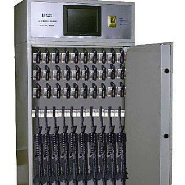 智能保险柜生产厂家公安局专用智能枪弹柜银行门贵重五金安防库门