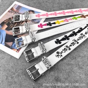 Trend retro belt for men and women, punk style, women's style