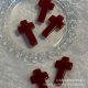 2023 new y2g solid color Red Cross DIY cream glue phone case photo frame design material accessories accessories