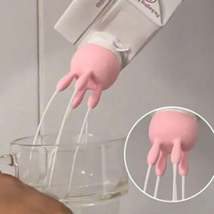 クロスボーダー爆品Funny Pouring Milk Bottle Capミルクボックスカバー面白いカバー
