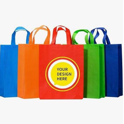 Non-woven fabric reticule bulk Handbag Repeat Use Grocery bags Shopping bag Customized environmental protection customized