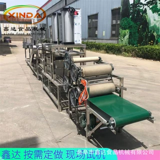 不锈钢豆腐皮机薄厚可调蒸汽加热 全自动豆腐皮机整套配置说明