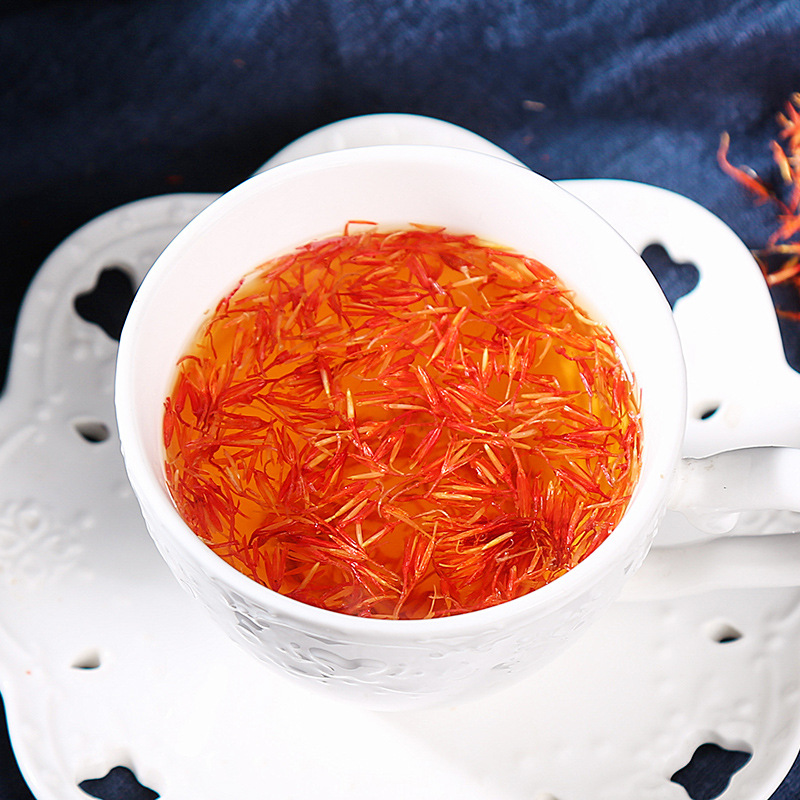 Safflower Hong Hua 500g Dried Flower Tea Grade Xinjiang Carthamus Tinctorius Loose Herbal Tea specifications