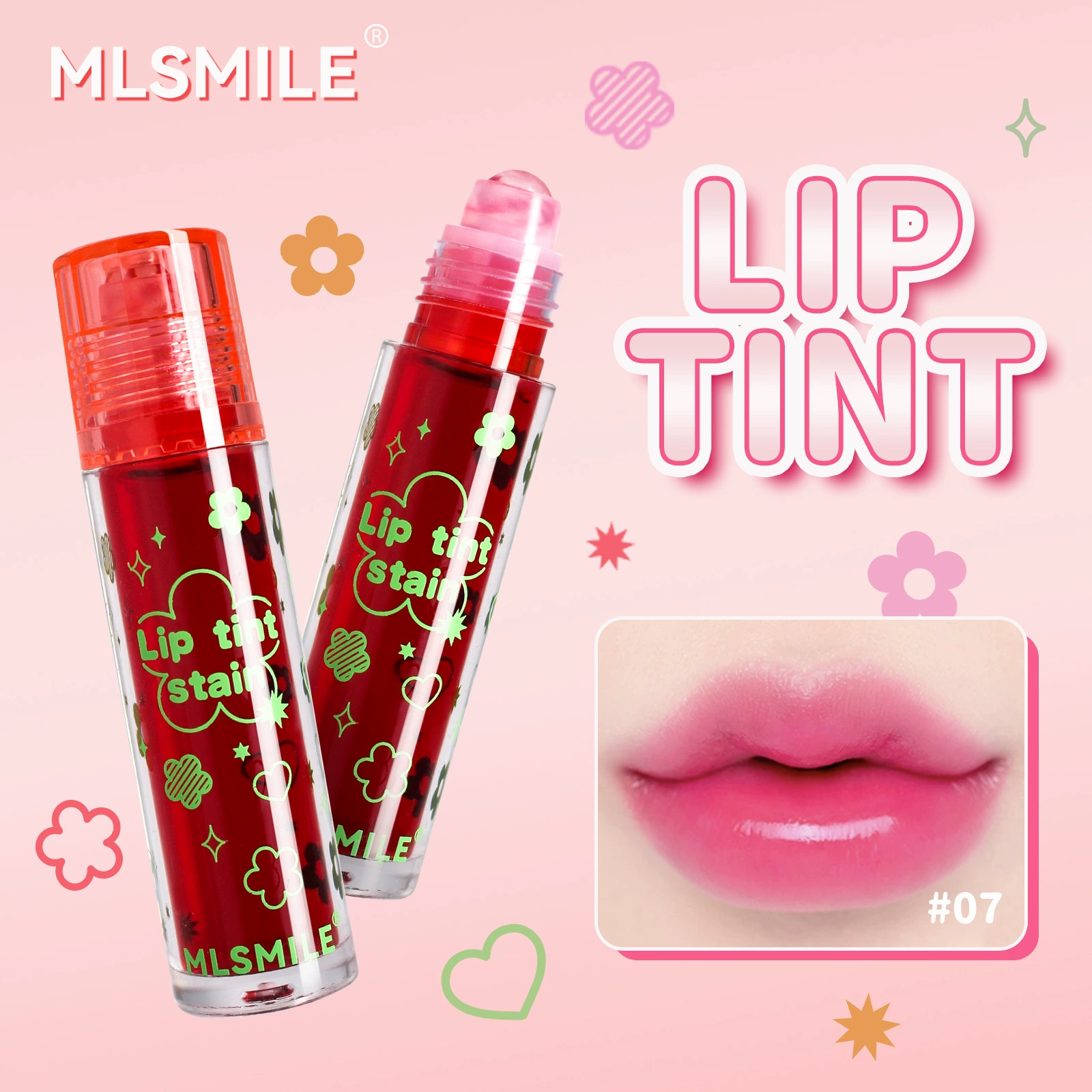 MLSMILE база под макияж, бальзам для губ, блеск для губ, прозрачная помада, (торговля через границу)