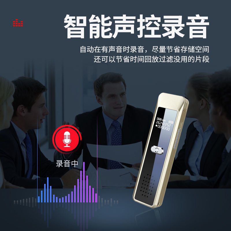 亚马逊录音笔时间戳AB复读电池42小时型号 T249