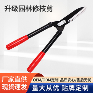 现货伸缩篱笆园艺剪刀草坪修剪直头修枝剪绿化园林工具茶树大剪刀-阿里巴巴