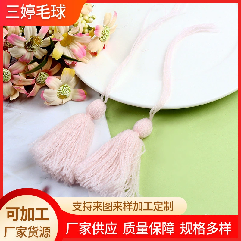 Куска шиповника подвеска для одежды Hanfu древняя шапка полиэстер украшения Китайский узел закладка вентилятор подвеска оптом