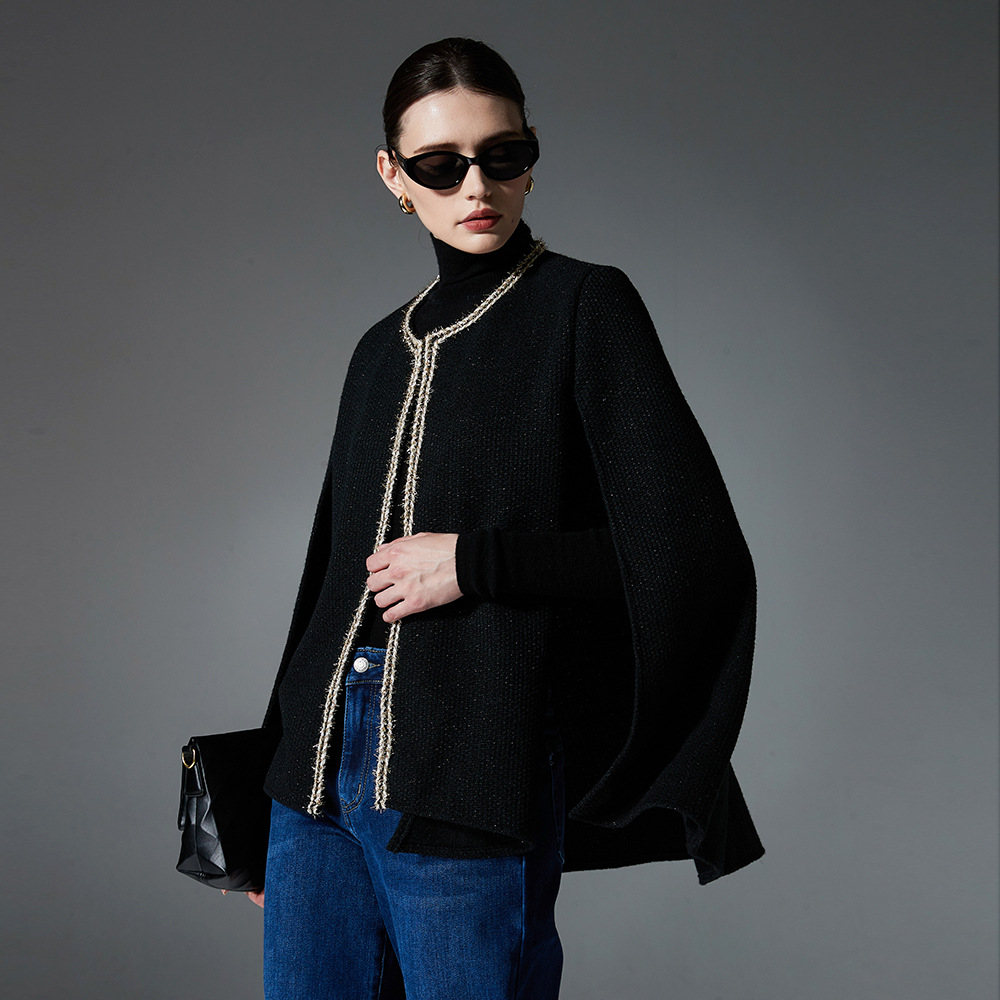 New Queen Gold Silk Classic Style Shawl