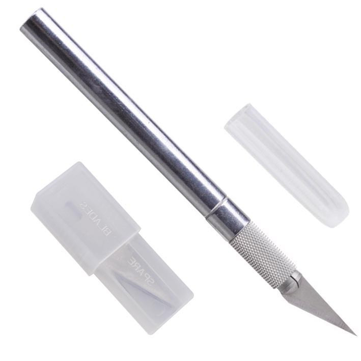 台湾DIY橡皮章工具 30度雕刻笔刀 笔形美工刀 附刀片 HK-602CS