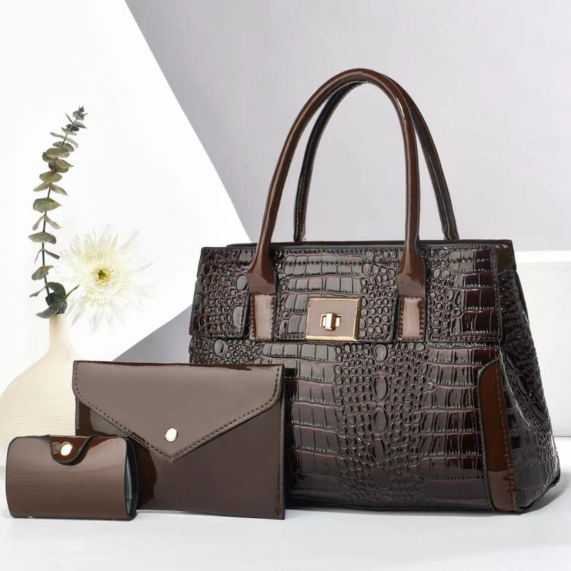 Bolsas de tres piezas para niños y madres 2025 bolsas de mano casuales atmósfera versátil de moda de hombro nuevo bolsos mochilas