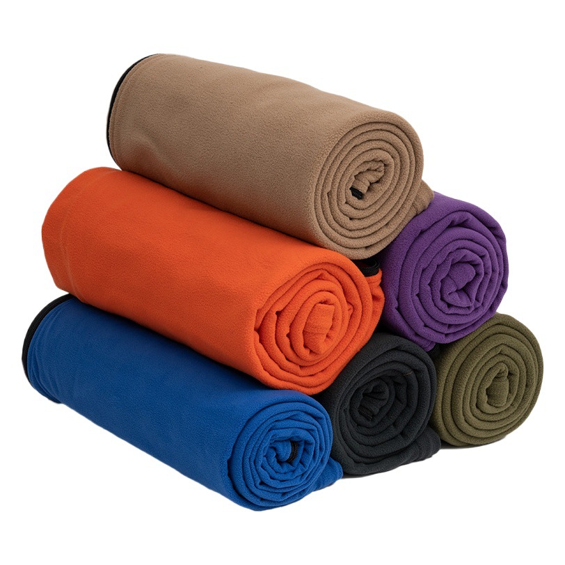 Saco de dormir de lana polar, antipolvo, para hotel, para la siesta, ultraligero, portátil, para todas las estaciones