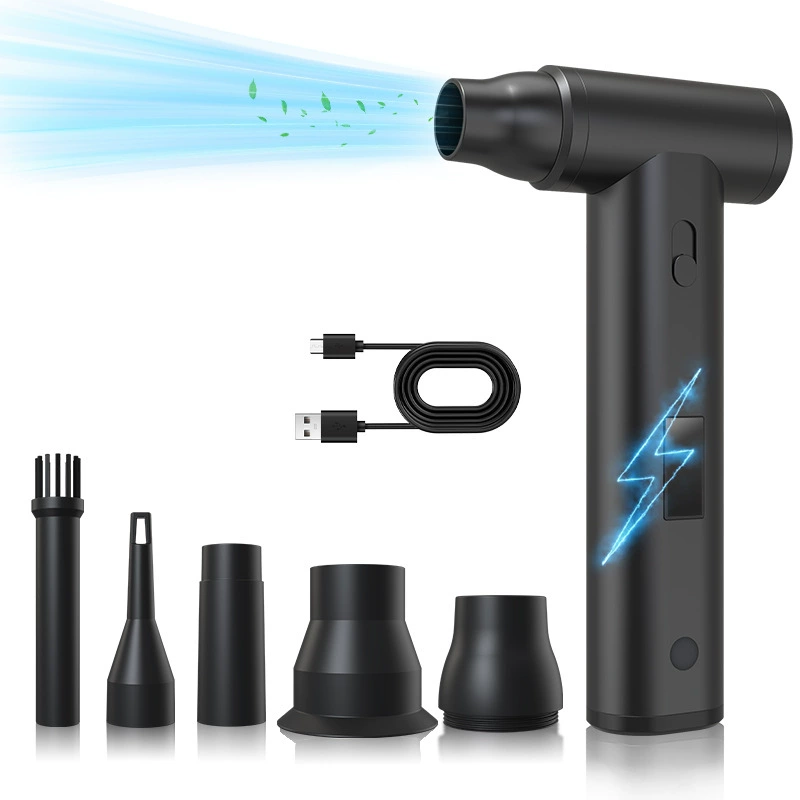 Мощный портативный вентилятор из алюминиевого сплава для кемпинга, с функцией выдувания и всасывания, для использования на открытом воздухе, высокоскоростной, интегрированный, для тяжелых условий эксплуатации.