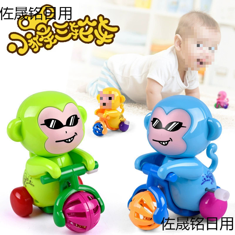 Заводная детская игрушечная машинка для ползания, набор