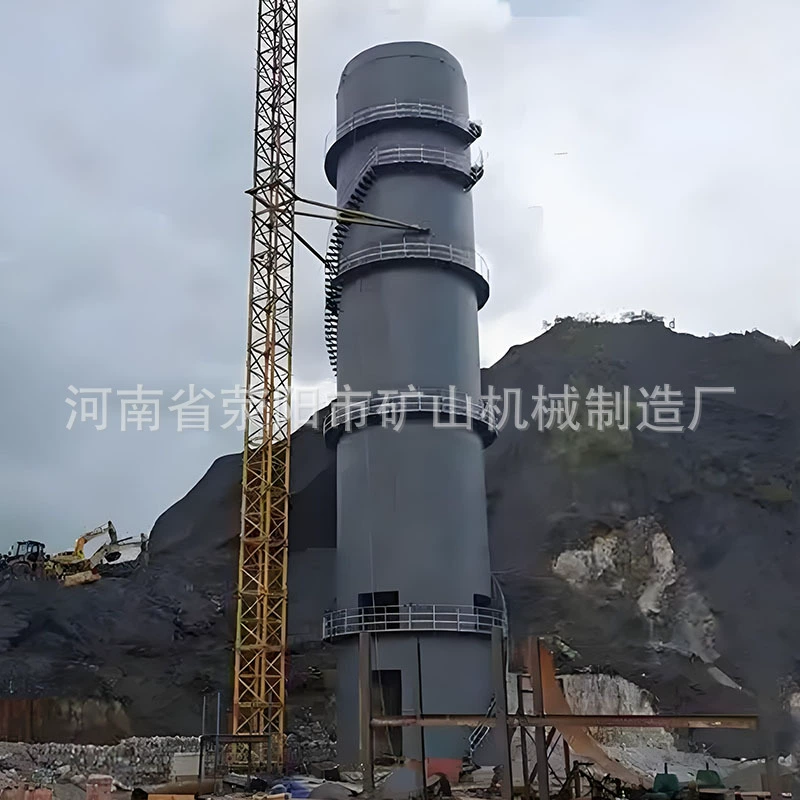 250-тонная высокоэффективная вертикальная печь для производства извести с высоким качеством отбеливания