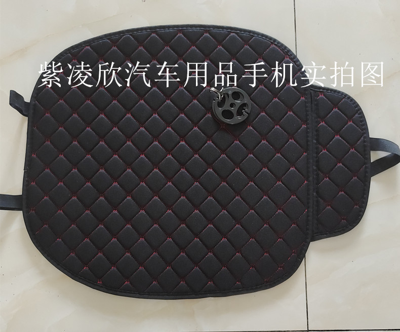 Car Seat Cushion Four Seasons Breathable Linen Universal