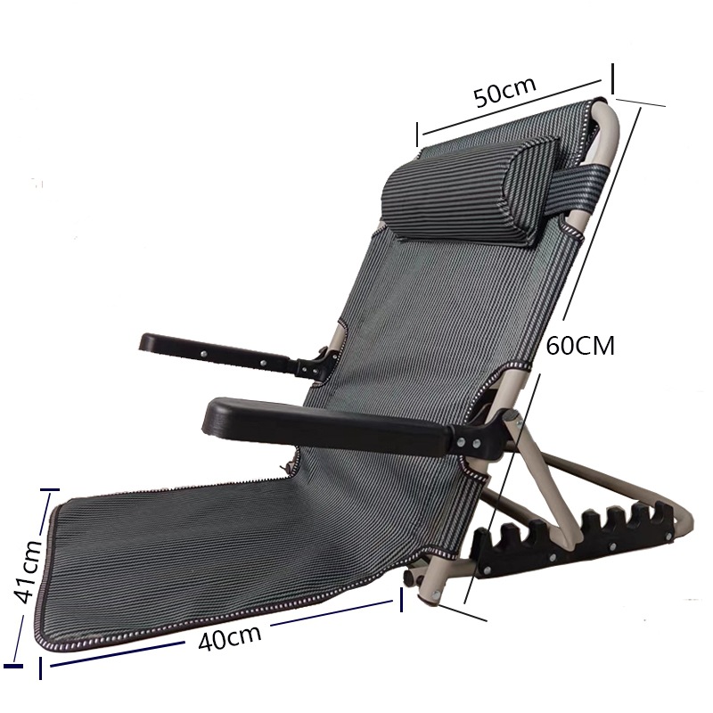 Factoria directa de la cama respaldo de silla ajustable plegable sofá relajado respaldo de cama para ancianos