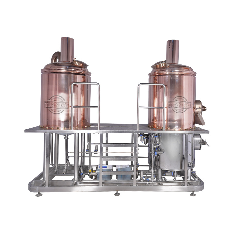 鲜啤酿酒设备 精酿啤酒吧啤酒屋酒坊紫铜扎啤生啤糖化设备发酵罐