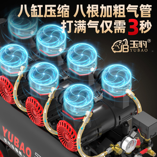 Ll Oil-Free Air Compressor Industrial Grade Air Compressor Large Spray Paint High Pressure 380V Small Air Pump Silent Air