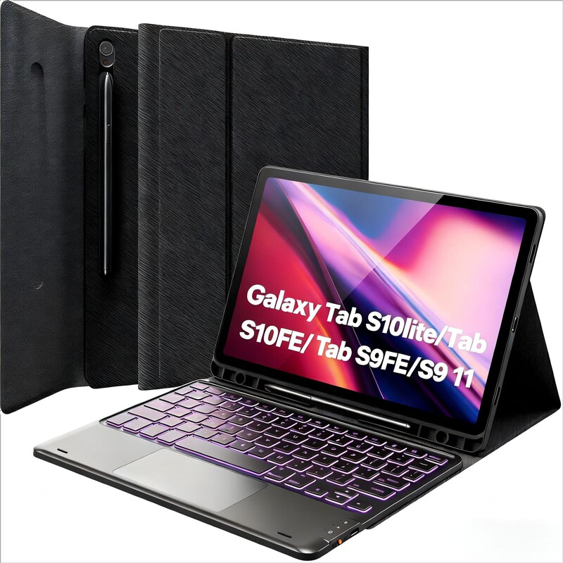 Suitable for Samsung Tablet Computer Tabs11 Bluetooth Keyboard S10Lite Keyboard S6Lite Wireless Keyboard Touch Suitable for Samsung Tablet Computer Tabs11 Bluetooth Keyboard S10Lite Keyboard S6Lite Wireless Keyboard Touch