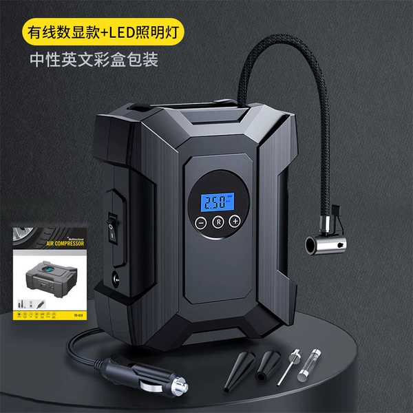 Digital display 12V connection line (neutral English packaging without logo)