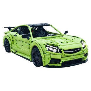 Building Block Cross-Border Moc-60193 Remote Control Sports Car with Twin-Turbocharged V-8 Engine 3897 Pieces