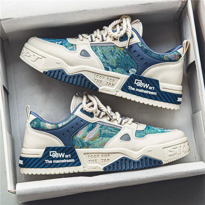 Мужские осенние кроссовки 2024, новые, дышащие, универсальные, оригинальные, модные, повседневные, спортивные