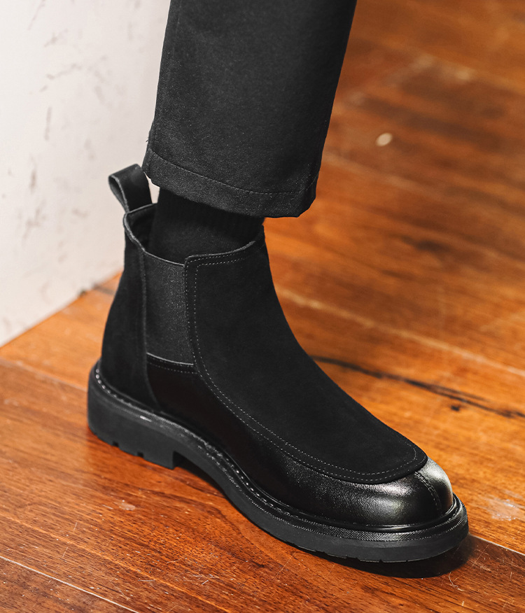 Chelsea boots uomo stivaletti in pelle eleganti e comodi_voghion.com
