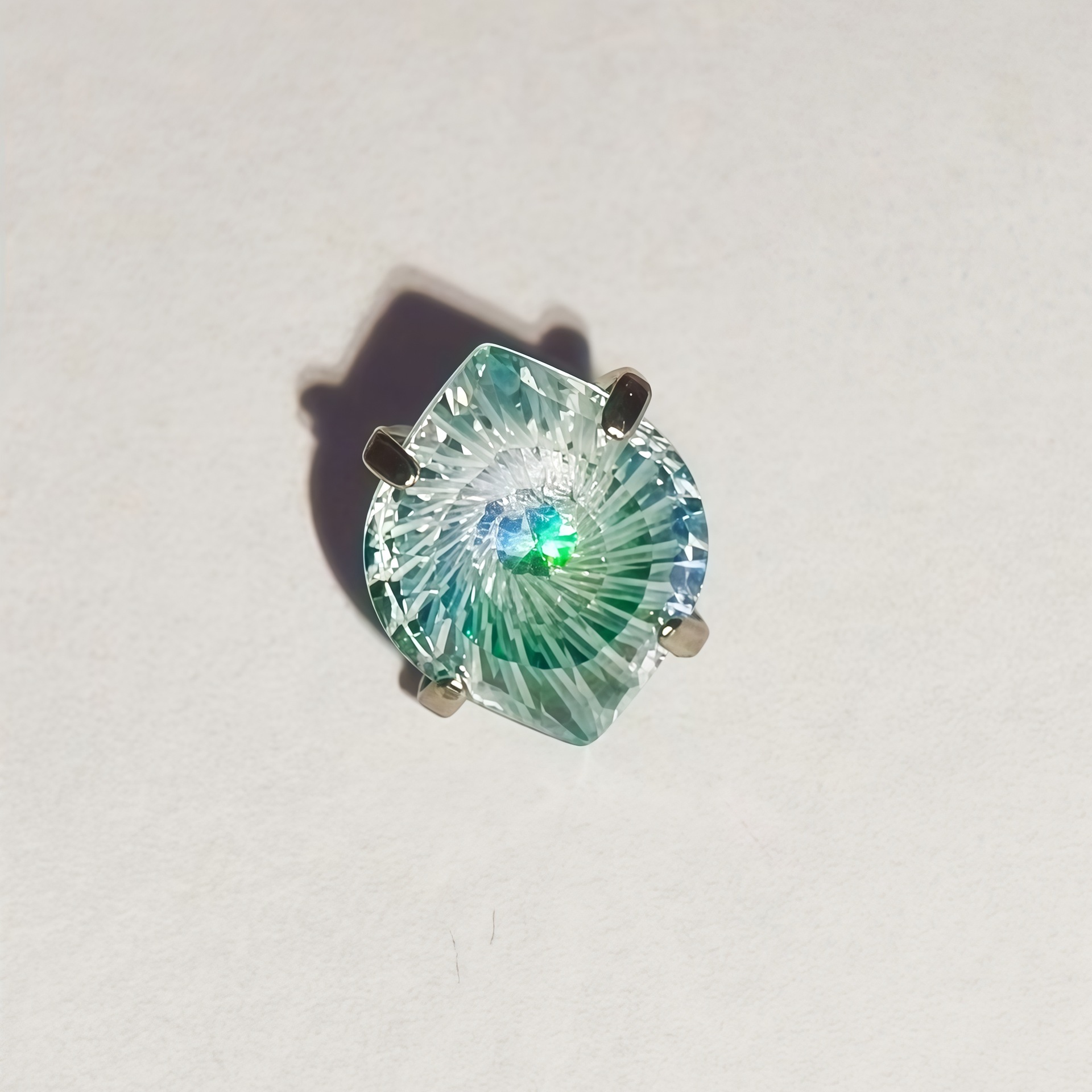 Labret piercing jewelry detail image
