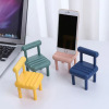 originality Mini chair new pattern fashion desktop chair Bracket Printed Portable mobile phone adjust stool Bracket