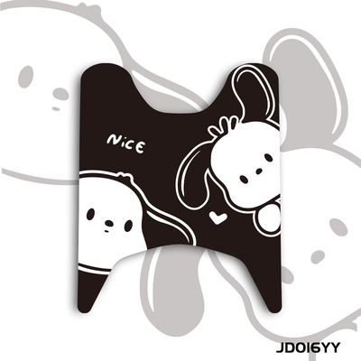 NS125LA Special Foot Mat Motorcycle — Motorcycle pedals - jd016yy-pacha-dog-on-black-background