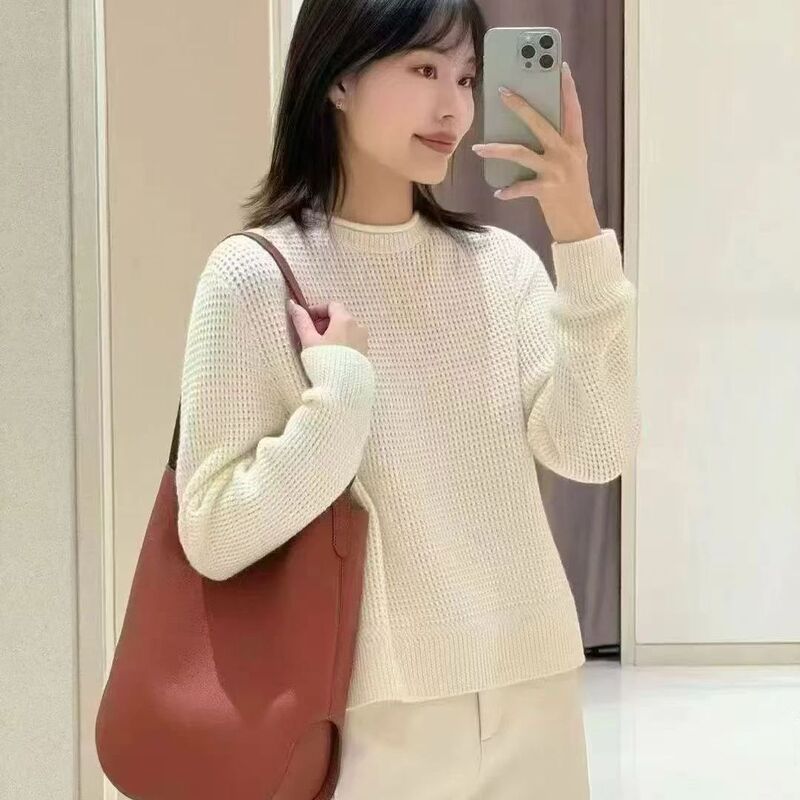 Really Z~ Can’T Be so Early! Now!! Merino Anti-Shrink Wool Cable Plaid Texture Side Gold Button Knitwear Really Z~ Can’T Be so Early! Now!! Merino Anti-Shrink Wool Cable Plaid Texture Side Gold Button Knitwear