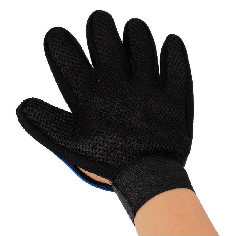 Guantes de eliminación de pelo de gato de goma en stock Amazon transfronterizo eliminación de pelo de gato masaje suministros de limpieza para mascotas al por mayor