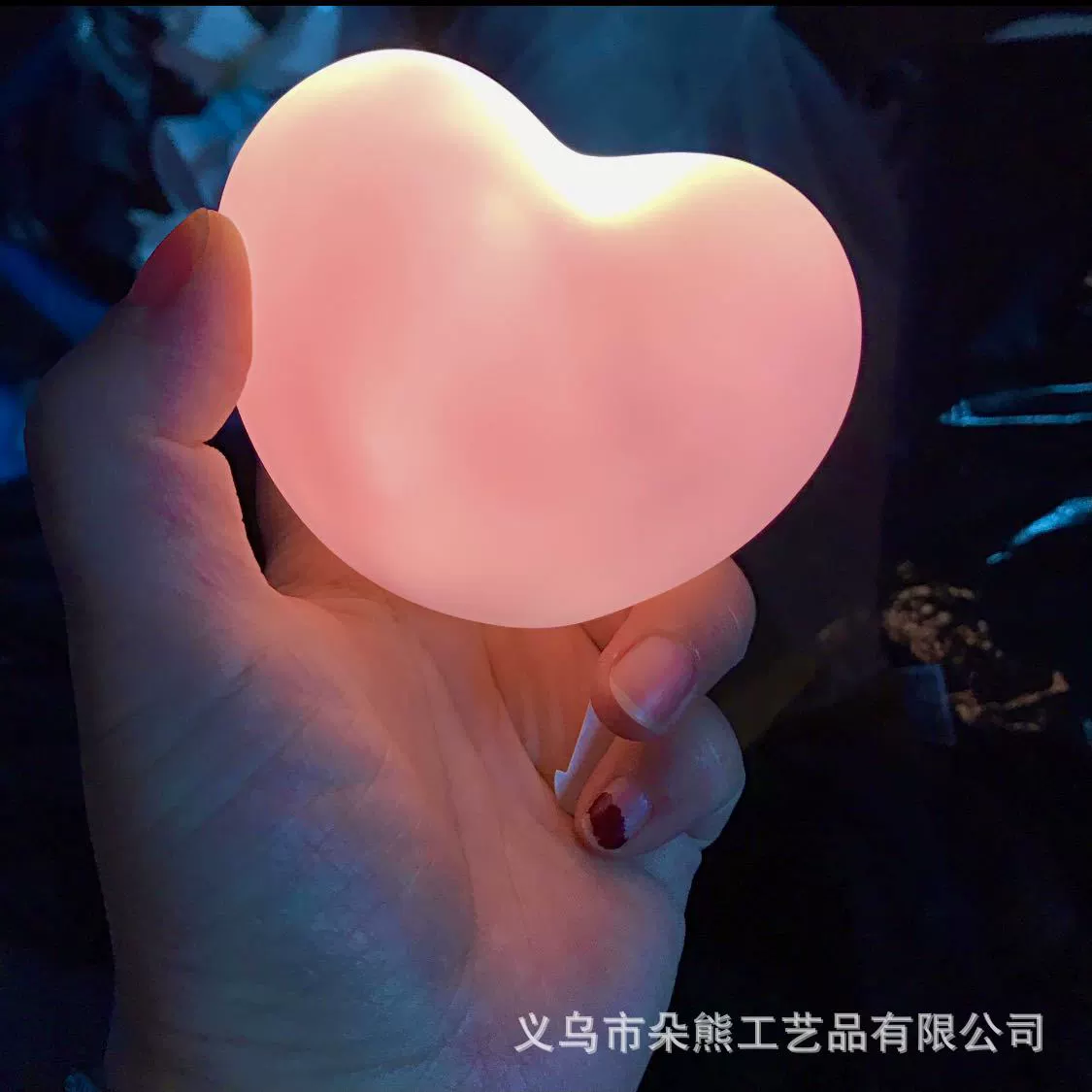 LED Cartoon Night Light, Battery-Powered Cute Animal Lamp, Bedside Desk Decor, 7–11 cm