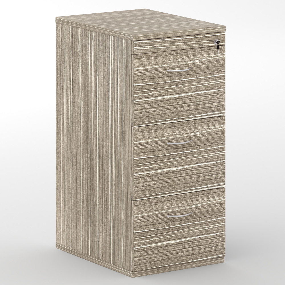 Archivador tipo cajón con cerradura archivador de oficina tres cajones armario de tres cubos simple gabinete de información de oficina financiera image 9